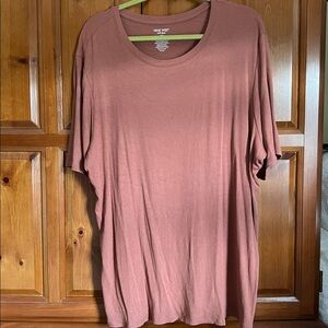EUC Nine West Mauve Ribbed Top